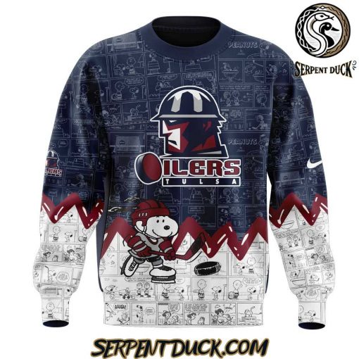 Tulsa Oilers 75th Anniversary of Peanuts Sweatshirt