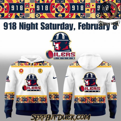 Tulsa Oilers 918 Night Hoodie