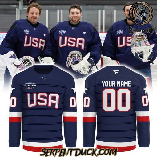 USA Hockey 2025 4 Nations Face Off Custom Hockey Jersey