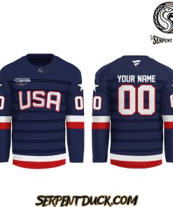 USA Hockey 2025 4 Nations Face Off Custom Hockey Jersey