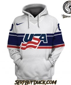 USA Hockey Home Jersey Hoodie