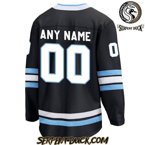 Utah Hockey Club Fanatics Black Breakaway Custom Hockey Jersey