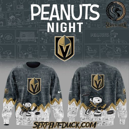 Vegas Golden Knights Anniversary of Peanuts Sweatshirt