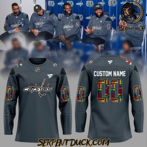 Washington Capitals Black History Month Limited Edition Hockey Jersey