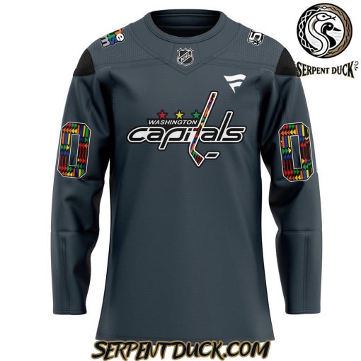 Washington Capitals Black History Month Limited Edition Hockey Jersey