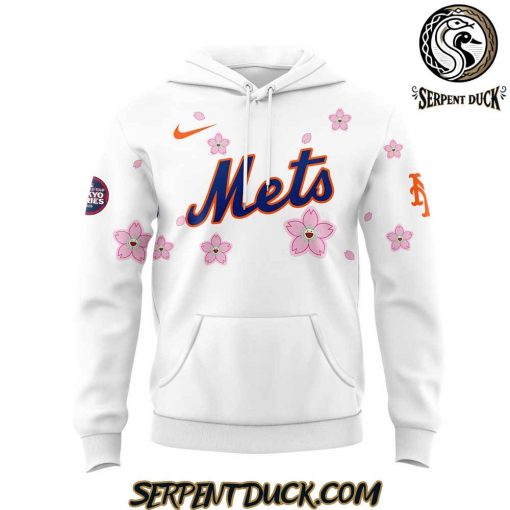 New York Mets x MLB World Tour Tokyo Series White Hoodie