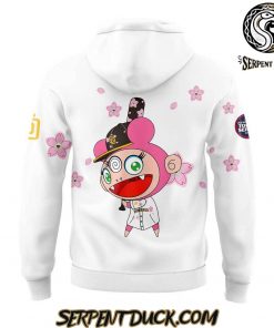 San Diego Padres Takashi Murakami x MLB World Tour Tokyo Series White Hoodie