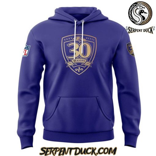Baltimore Ravens 30th Season Hoodie