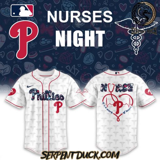 Philadelphia Phillies NURSES Baseball Jersey