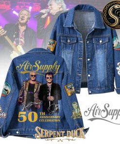Air Supply 50th Anniversary Celebration Denim Jacket
