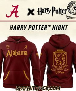 Alabama Crimson Tide Special 2025 Harry Potter Night Hoodie