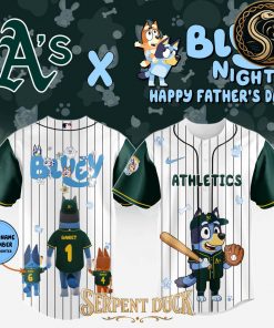 All Team MLB X Bluey Happy Fathers Day Jersey