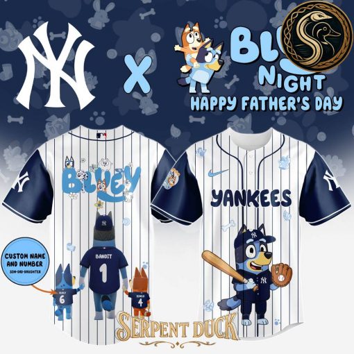 All Team MLB X Bluey Happy Father’s Day Jersey