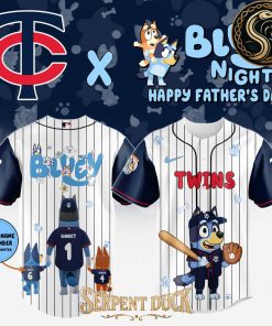 All Team MLB X Bluey Happy Fathers Day Jersey