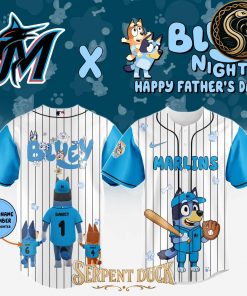 All Team MLB X Bluey Happy Fathers Day Jersey