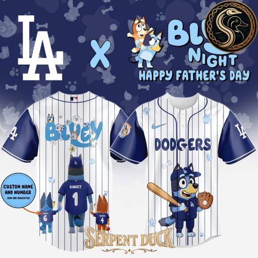 All Team MLB X Bluey Happy Father’s Day Jersey