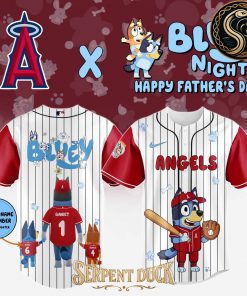 All Team MLB X Bluey Happy Fathers Day Jersey