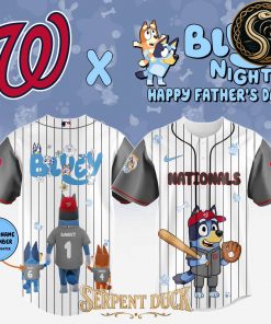 All Team MLB X Bluey Happy Fathers Day Jersey