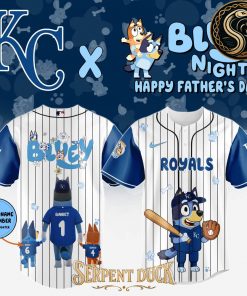 All Team MLB X Bluey Happy Fathers Day Jersey