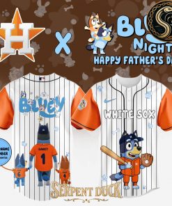 All Team MLB X Bluey Happy Fathers Day Jersey