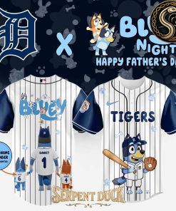 All Team MLB X Bluey Happy Fathers Day Jersey