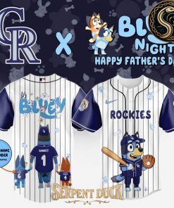 All Team MLB X Bluey Happy Fathers Day Jersey