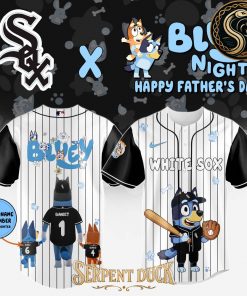 All Team MLB X Bluey Happy Fathers Day Jersey