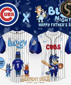 All Team MLB X Bluey Happy Fathers Day Jersey