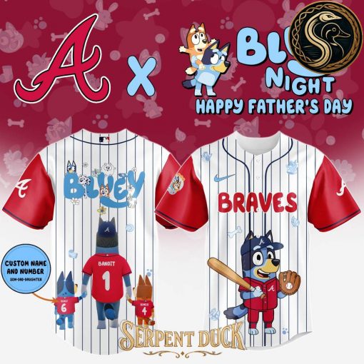 All Team MLB X Bluey Happy Father’s Day Jersey