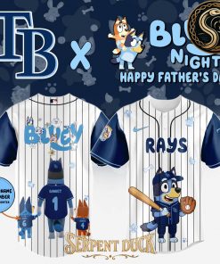 All Team MLB X Bluey Happy Fathers Day Jersey
