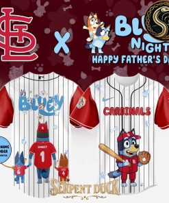 All Team MLB X Bluey Happy Fathers Day Jersey