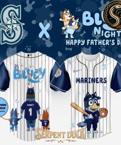 All Team MLB X Bluey Happy Fathers Day Jersey
