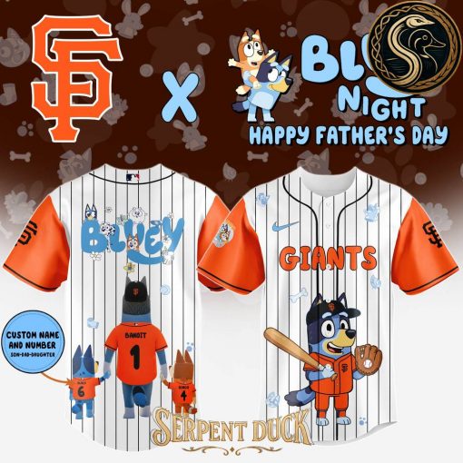 All Team MLB X Bluey Happy Father’s Day Jersey