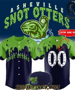 Asheville Tourists The Asheville Snot Otters Baseball Jersey
