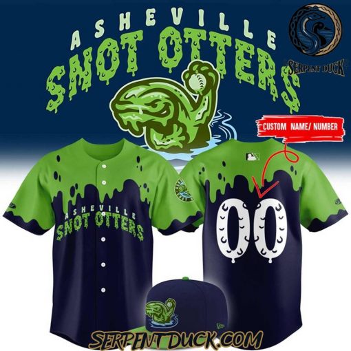 Asheville Tourists The Asheville Snot Otters Baseball Jersey