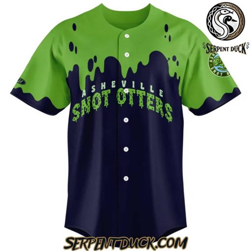 Asheville Tourists The Asheville Snot Otters Baseball Jersey