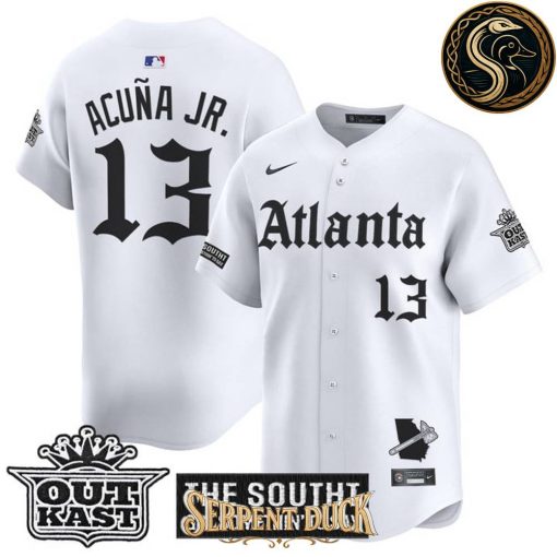 Atlanta Braves ‘Gothic South x Outkast Edition’ Baseball Jersey