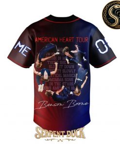 Benson Boone American Heart Tour Baseball Jersey