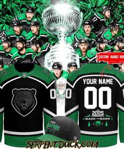 Binghamton Black Bears x Commissioner’s Cup Champions Hockey Jersey