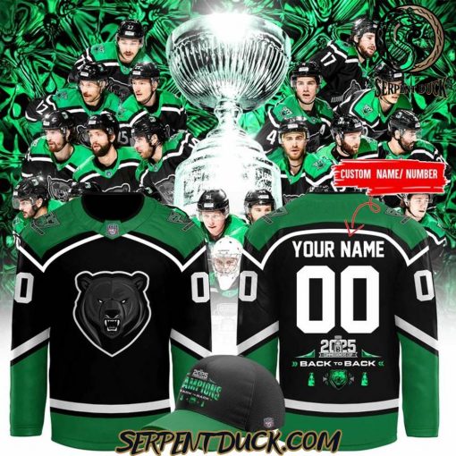 Binghamton Black Bears x Commissioner’s Cup Champions Hockey Jersey