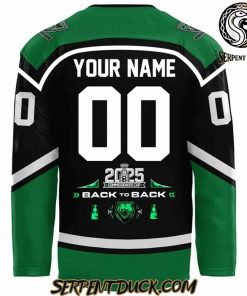 Binghamton Black Bears x Commissioners Cup Champions Hockey Jersey