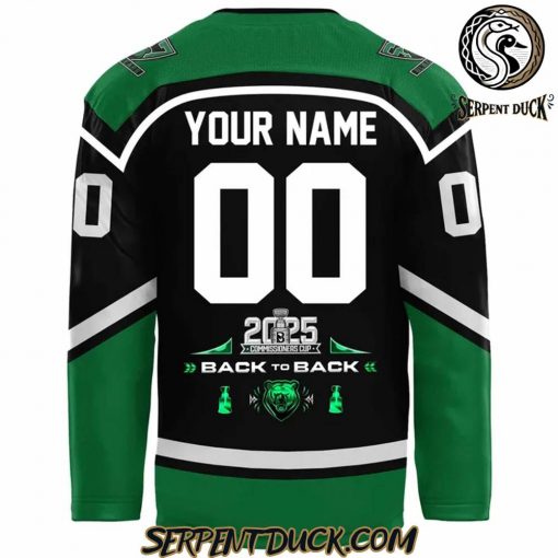 Binghamton Black Bears x Commissioner’s Cup Champions Hockey Jersey