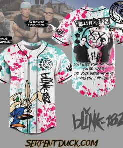 Blink – 182 Custom Baseball Jersey