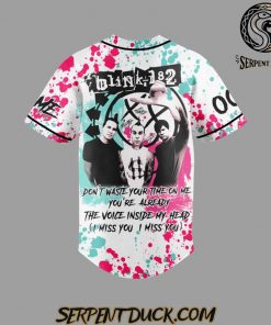 Blink 182 Custom Baseball Jersey
