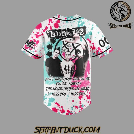 Blink – 182 Custom Baseball Jersey
