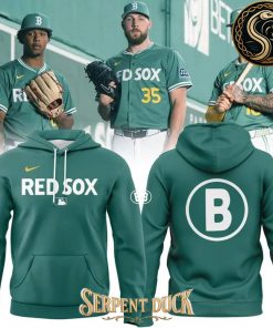 Boston Red Sox Special Edition Green 2025 City Connect Hoodie