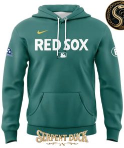 Boston Red Sox Special Edition Green 2025 City Connect Hoodie