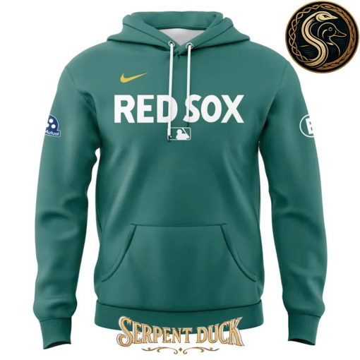 Boston Red Sox Special Edition Green 2025 City Connect Hoodie
