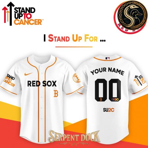 Boston Red Sox x Breast Cancer Awareness and Stand Up To Cancer (SU2C) Night Jersey