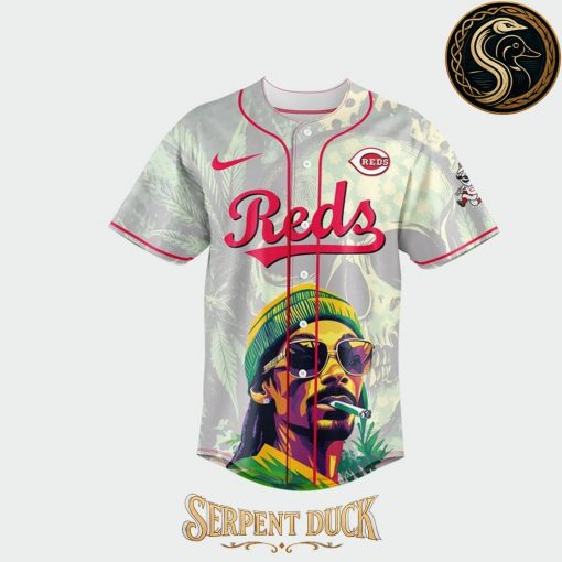 Cincinnati Reds x Snoop Dogg Custom Baseball Jersey